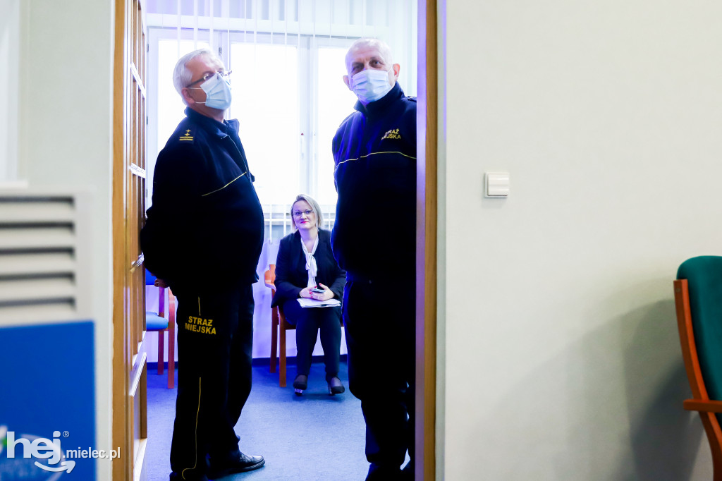 Sesja Rady Miejskiej z udziałem szefa mieleckiego Sanepidu