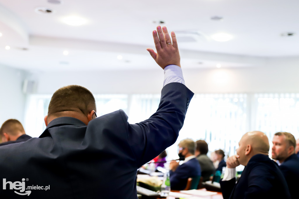 Sesja Rady Miejskiej z udziałem szefa mieleckiego Sanepidu