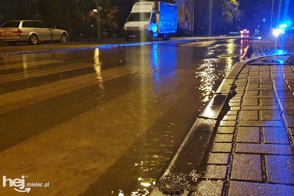 Awaria wodociągu na ul. Chopina