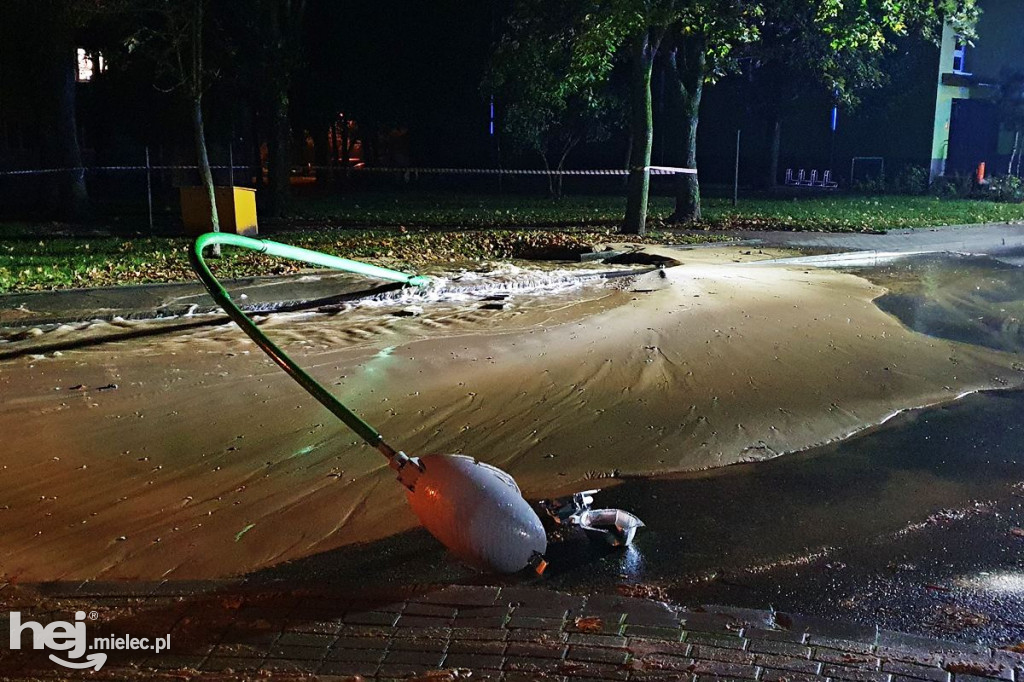 Awaria wodociągu na ul. Chopina
