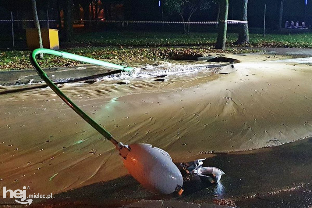 Awaria wodociągu na ul. Chopina