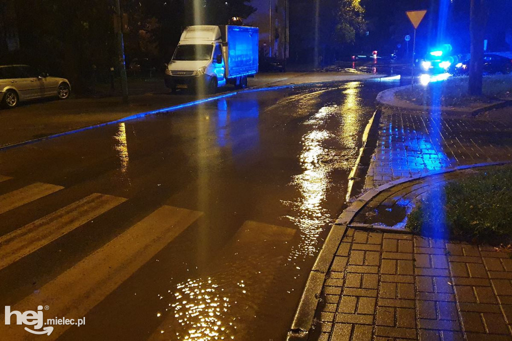 Awaria wodociągu na ul. Chopina