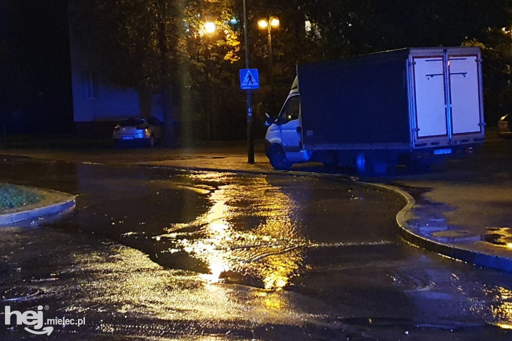 Awaria wodociągu na ul. Chopina