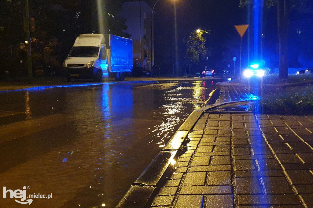 Awaria wodociągu na ul. Chopina