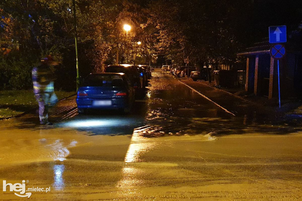 Awaria wodociągu na ul. Chopina
