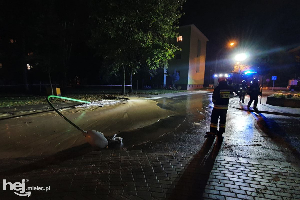 Awaria wodociągu na ul. Chopina