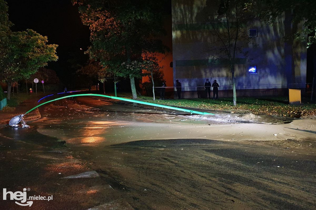 Awaria wodociągu na ul. Chopina