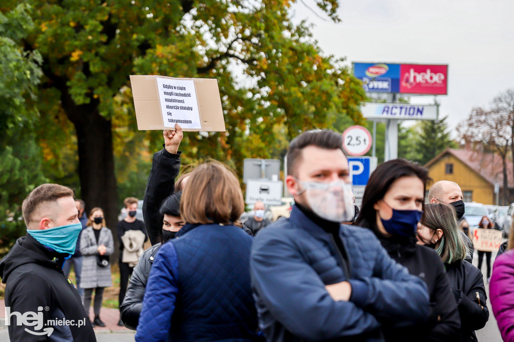 Czarny protest także w Mielcu