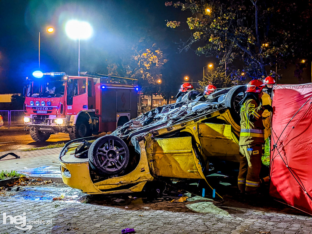 Poważny wypadek na Sienkiewicza