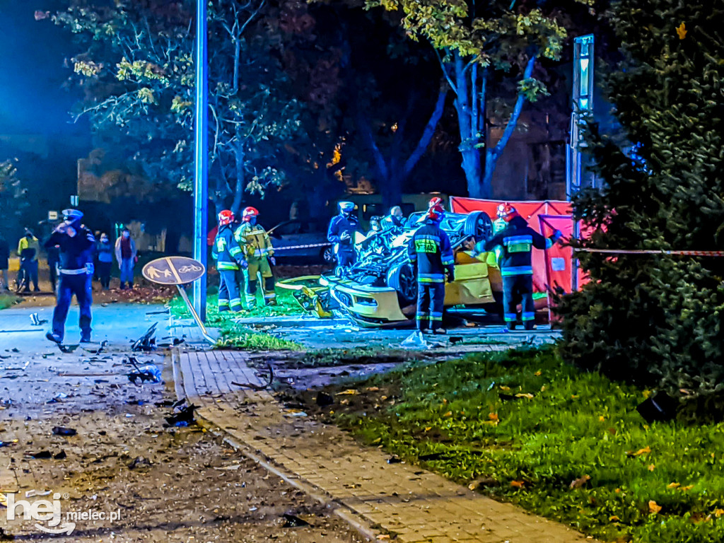 Poważny wypadek na Sienkiewicza