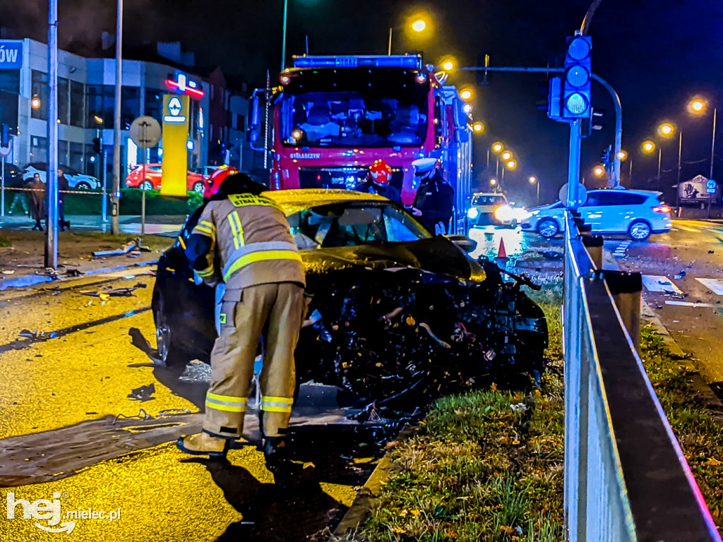 Poważny wypadek na Sienkiewicza
