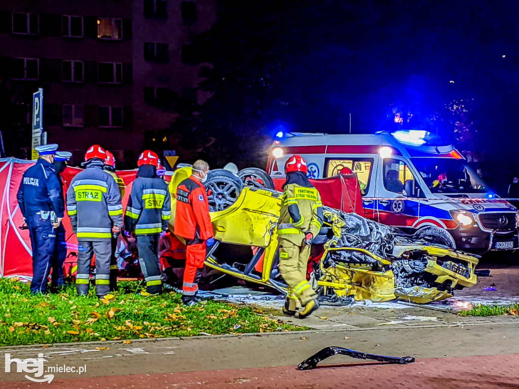 Poważny wypadek na Sienkiewicza