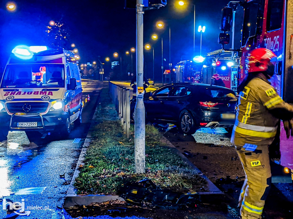 Poważny wypadek na Sienkiewicza