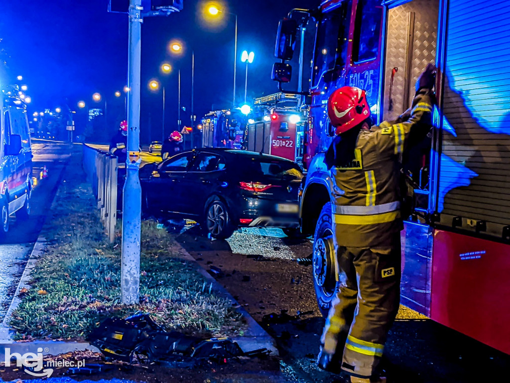 Poważny wypadek na Sienkiewicza