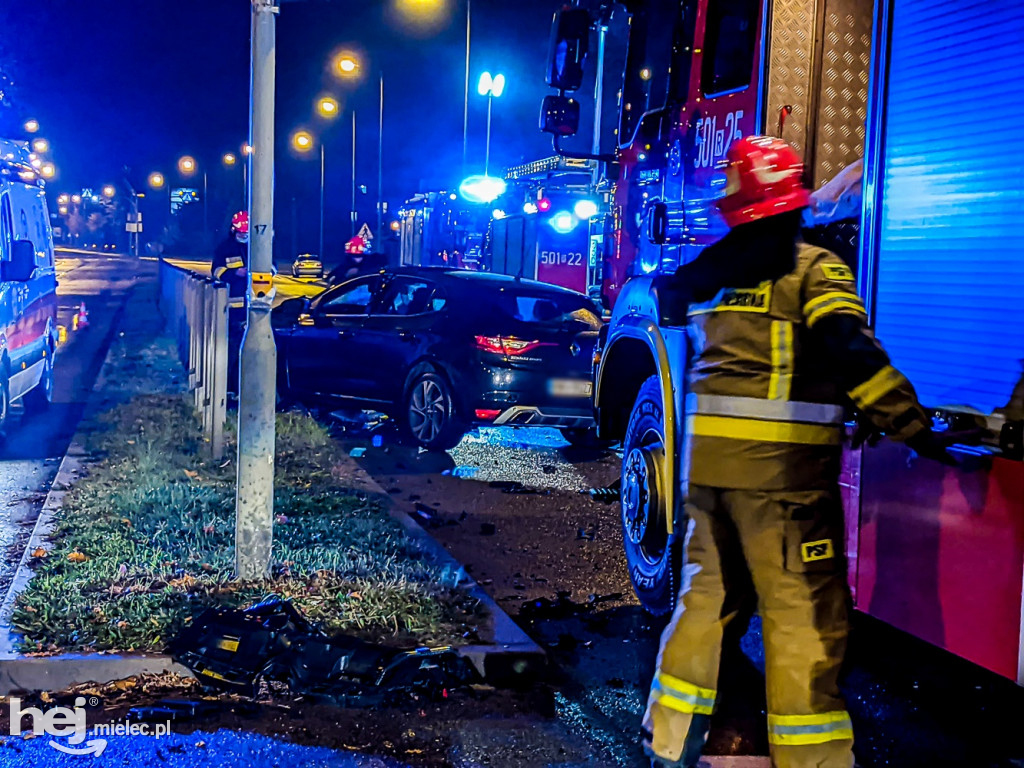 Poważny wypadek na Sienkiewicza