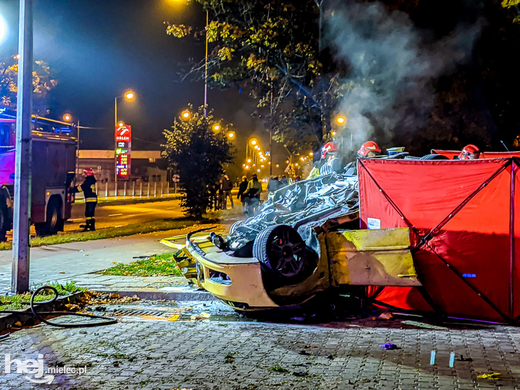 Poważny wypadek na Sienkiewicza