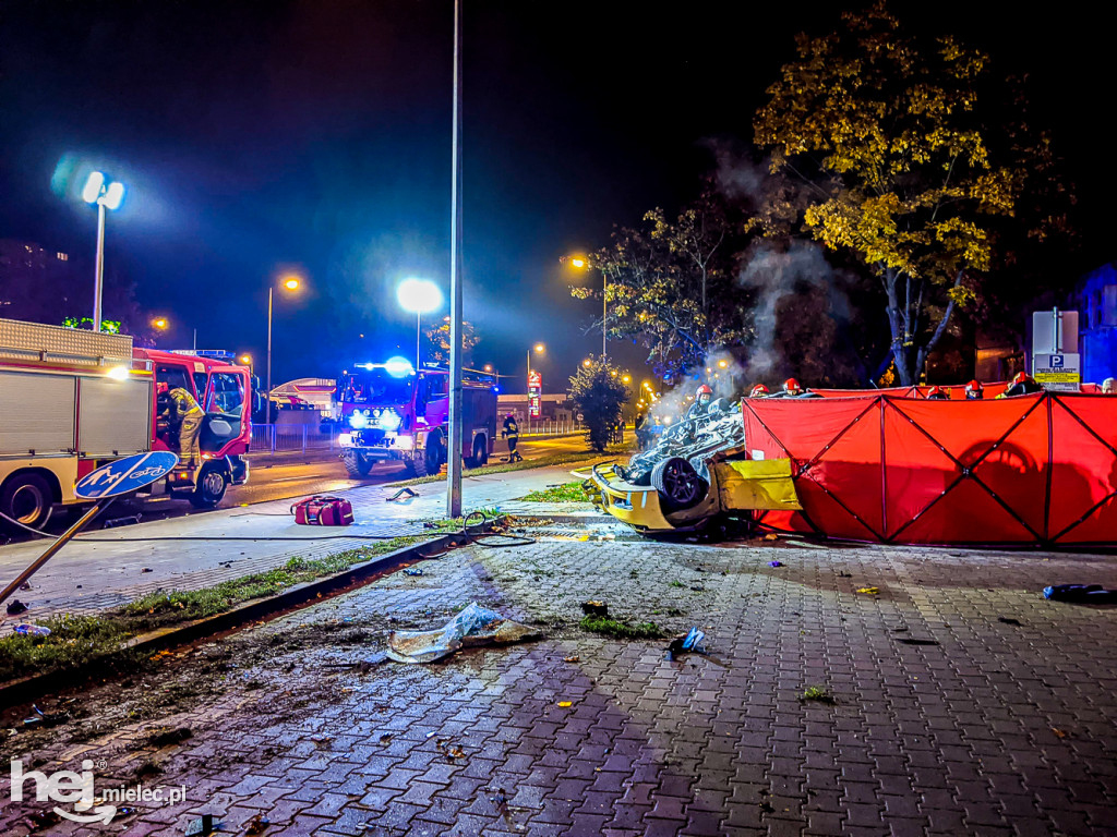 Poważny wypadek na Sienkiewicza