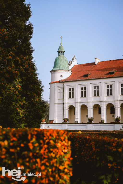 Złota polska jesień na Zamku w Baranowie Sandomierskim