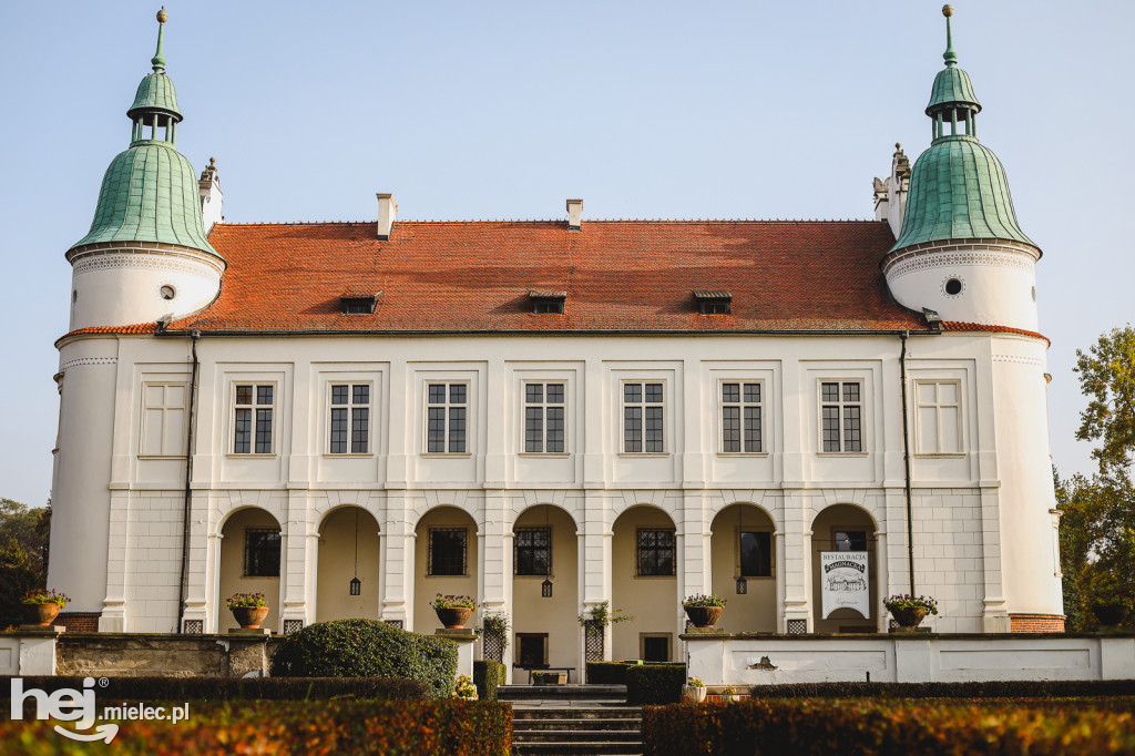 Złota polska jesień na Zamku w Baranowie Sandomierskim