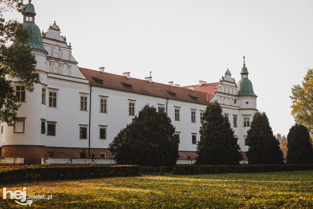 Złota polska jesień na Zamku w Baranowie Sandomierskim