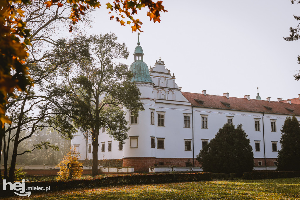 Złota polska jesień na Zamku w Baranowie Sandomierskim