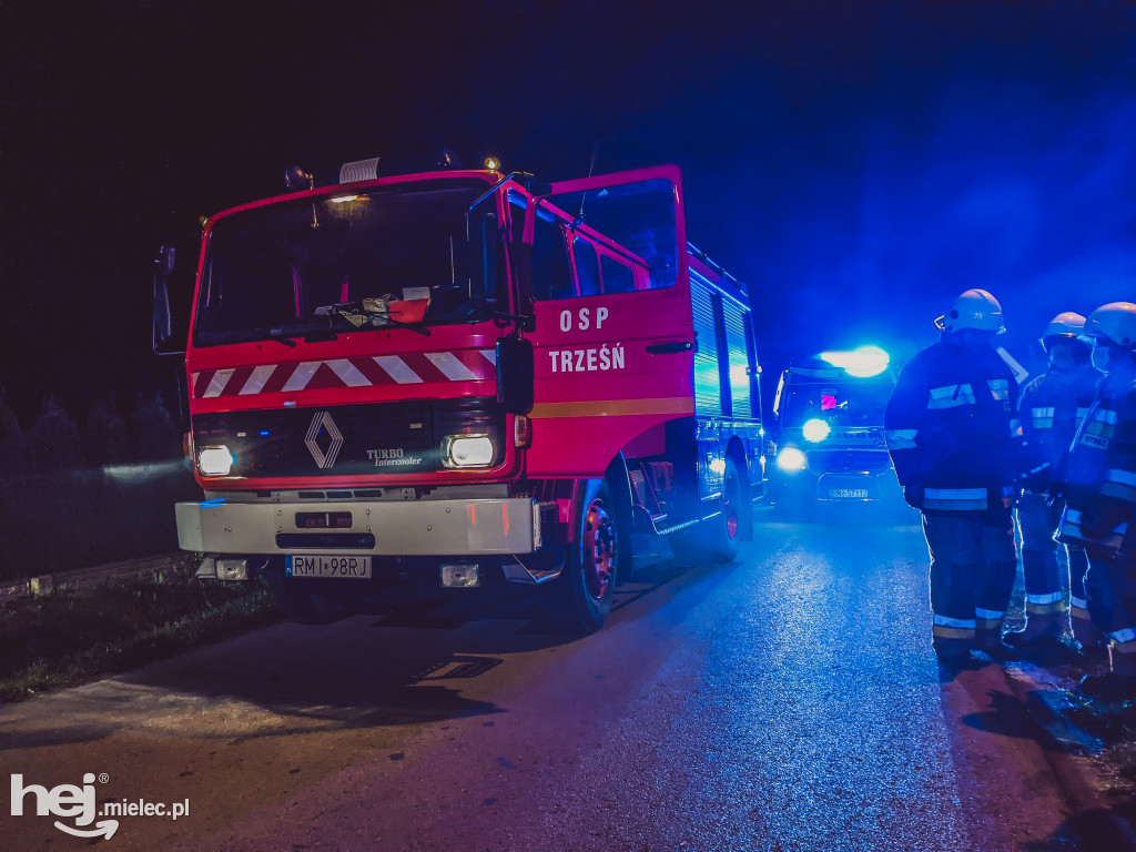 Wypadek w Woli Chorzelowskiej