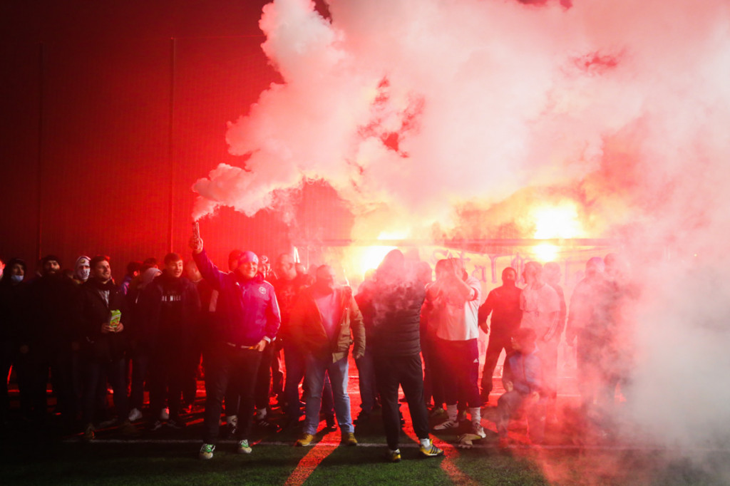 Mecz wigilijny z kibicami FKS Stal Mielec