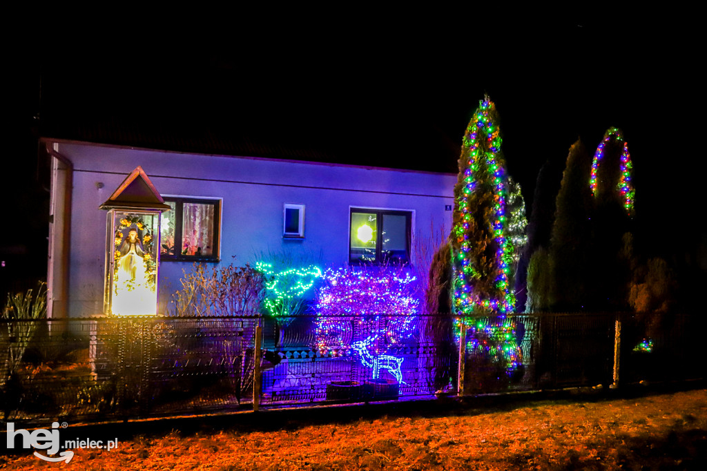 Świąteczne iluminacje gospodarstw w powiecie mieleckim