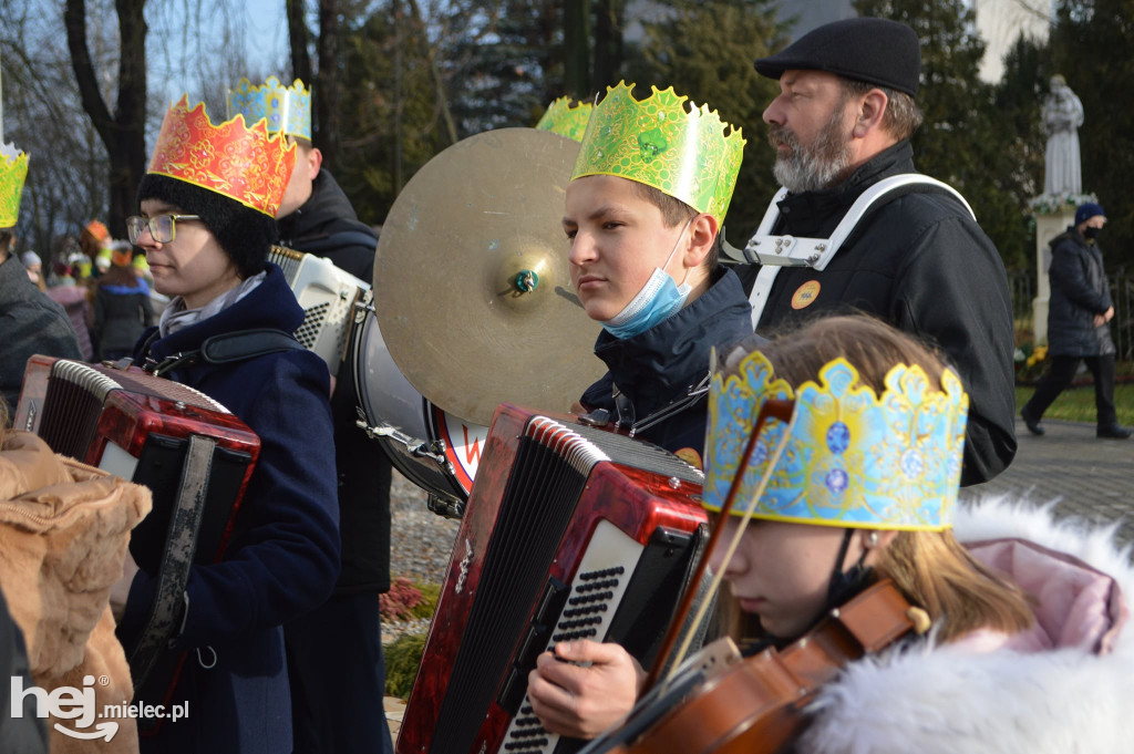 Symboliczny Orszak Trzech Króli w Wadowicach