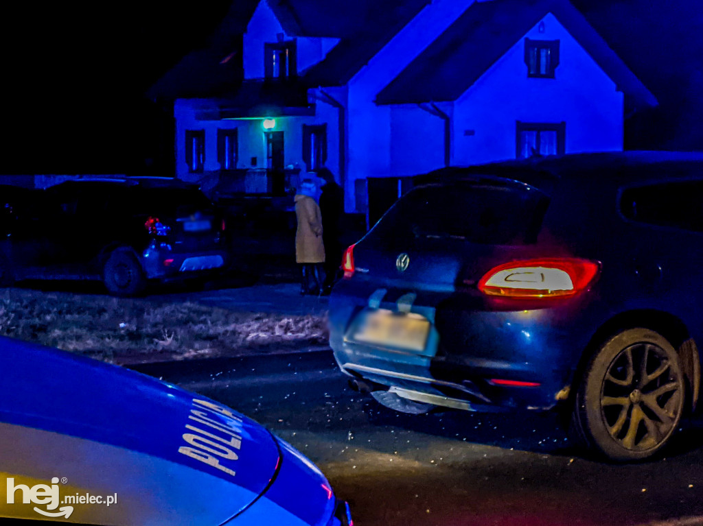 Wypadek na trasie Mielec - Radomyśl Wielki