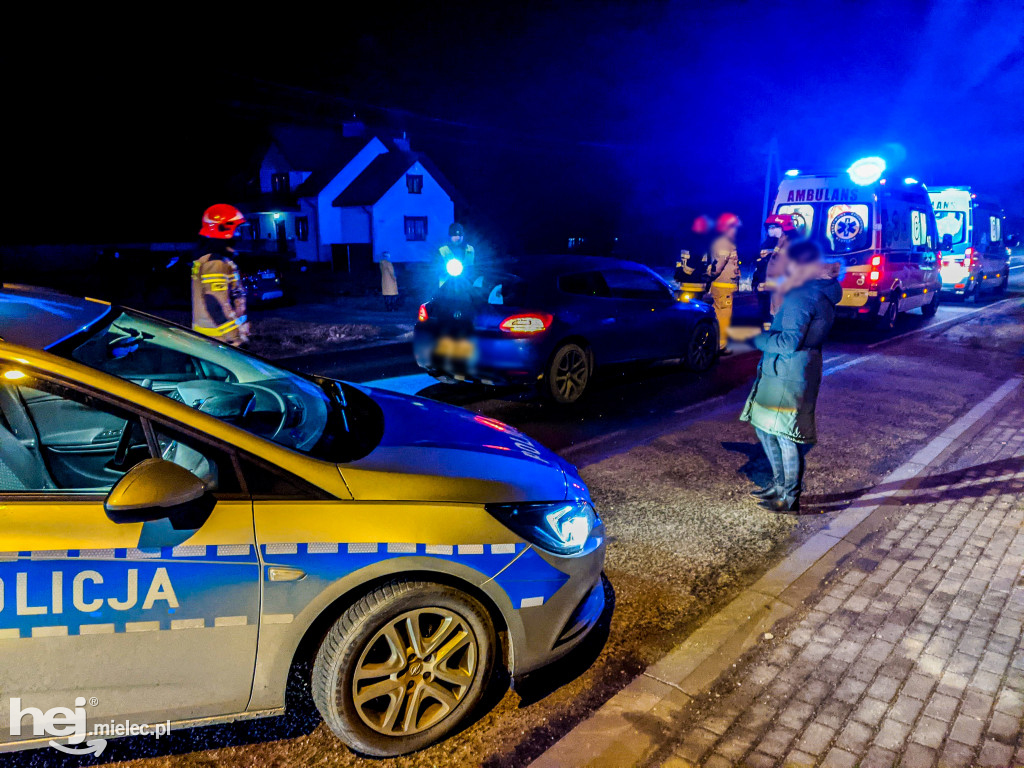 Wypadek na trasie Mielec - Radomyśl Wielki