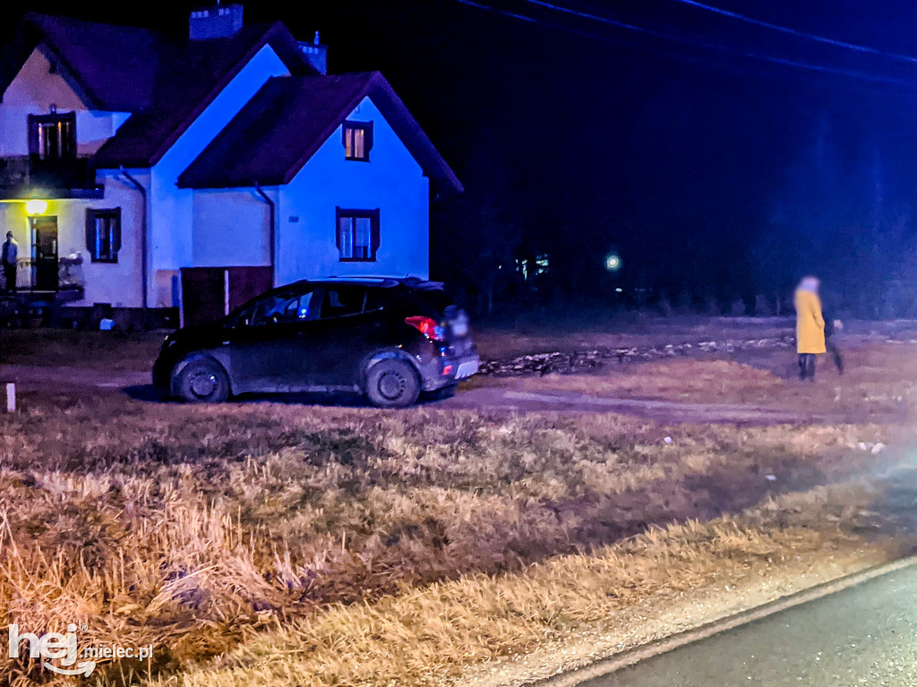 Wypadek na trasie Mielec - Radomyśl Wielki