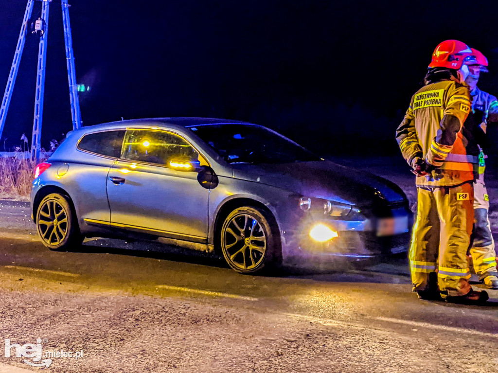 Wypadek na trasie Mielec - Radomyśl Wielki