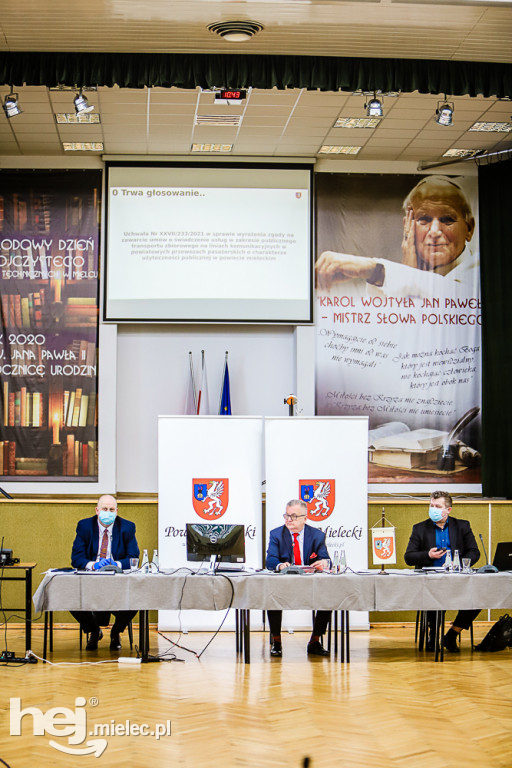 Budżetowa sesja Rady Powiatu Mieleckiego w ZST