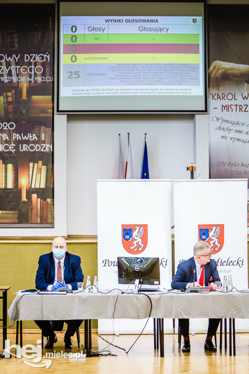 Budżetowa sesja Rady Powiatu Mieleckiego w ZST