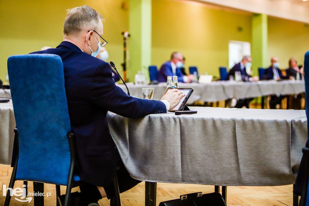 Budżetowa sesja Rady Powiatu Mieleckiego w ZST