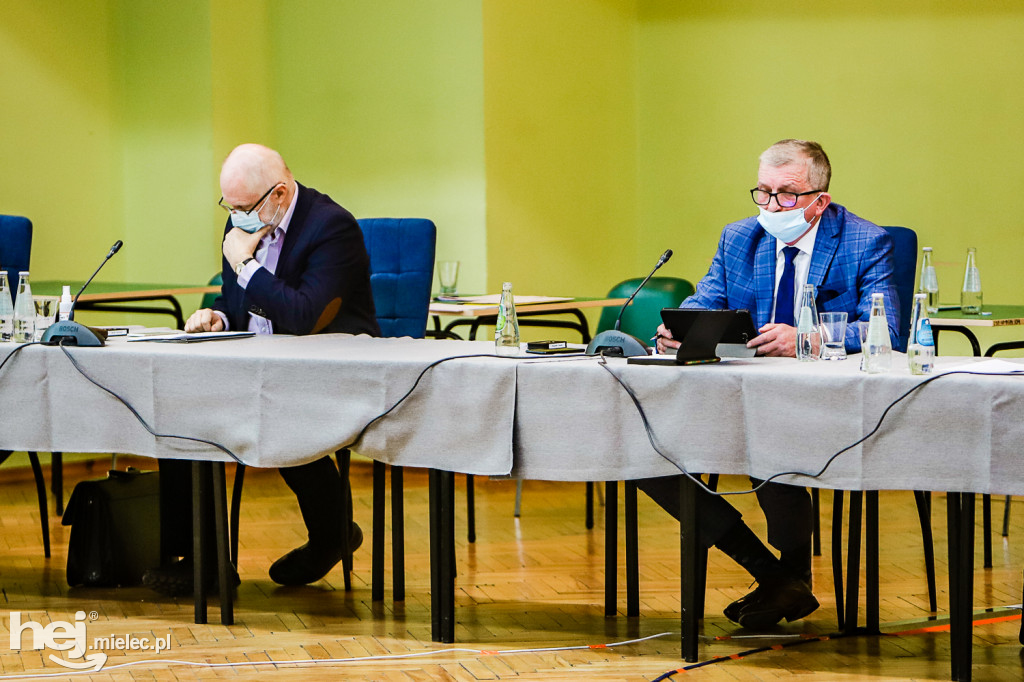 Budżetowa sesja Rady Powiatu Mieleckiego w ZST