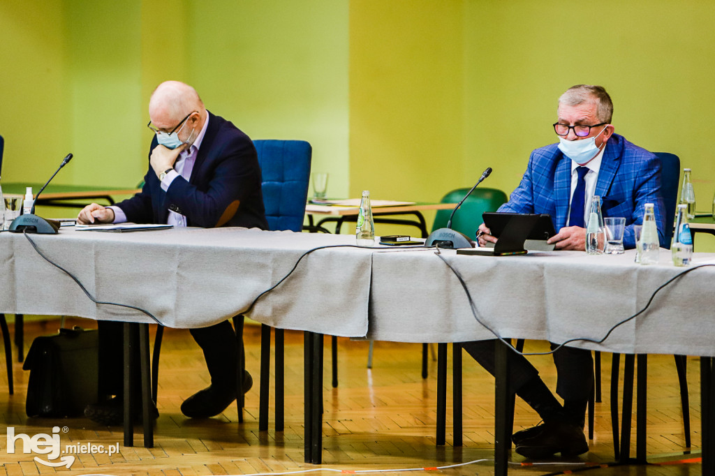 Budżetowa sesja Rady Powiatu Mieleckiego w ZST