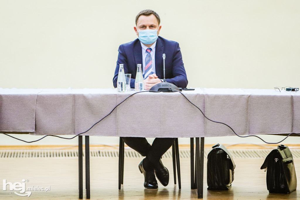 Budżetowa sesja Rady Powiatu Mieleckiego w ZST