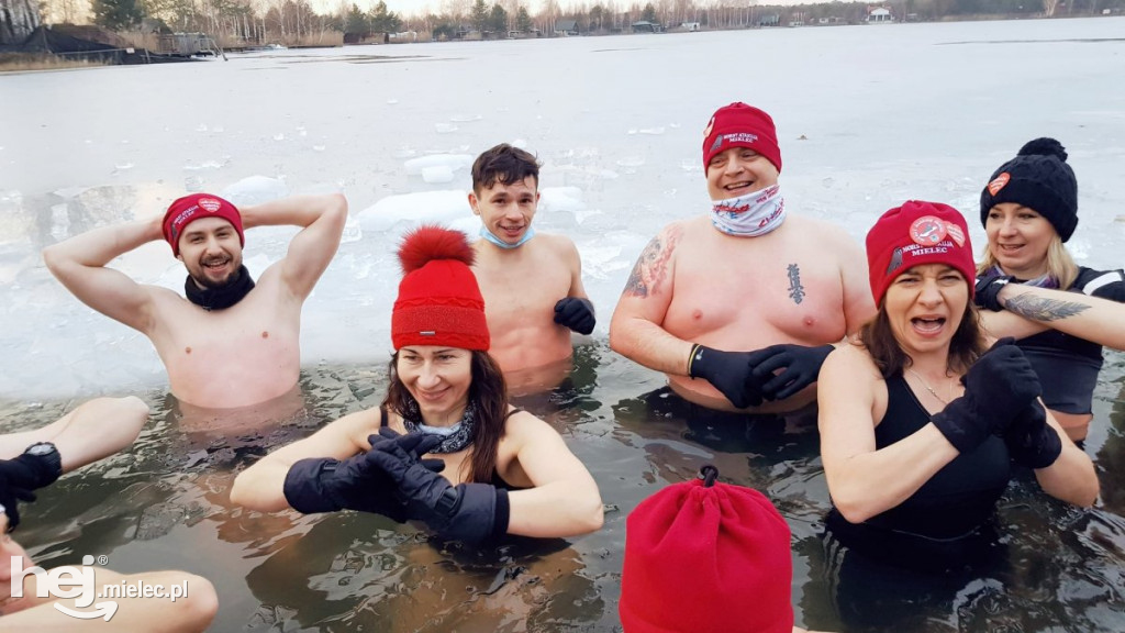 Mielczanie morsowali na WOŚP