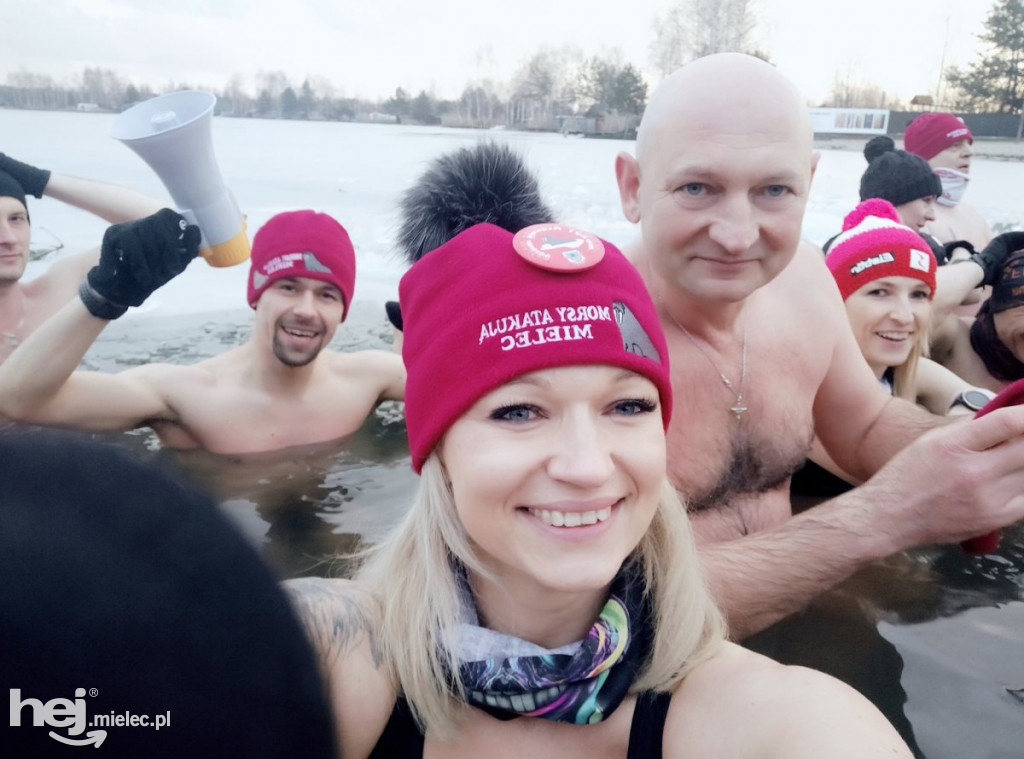 Mielczanie morsowali na WOŚP