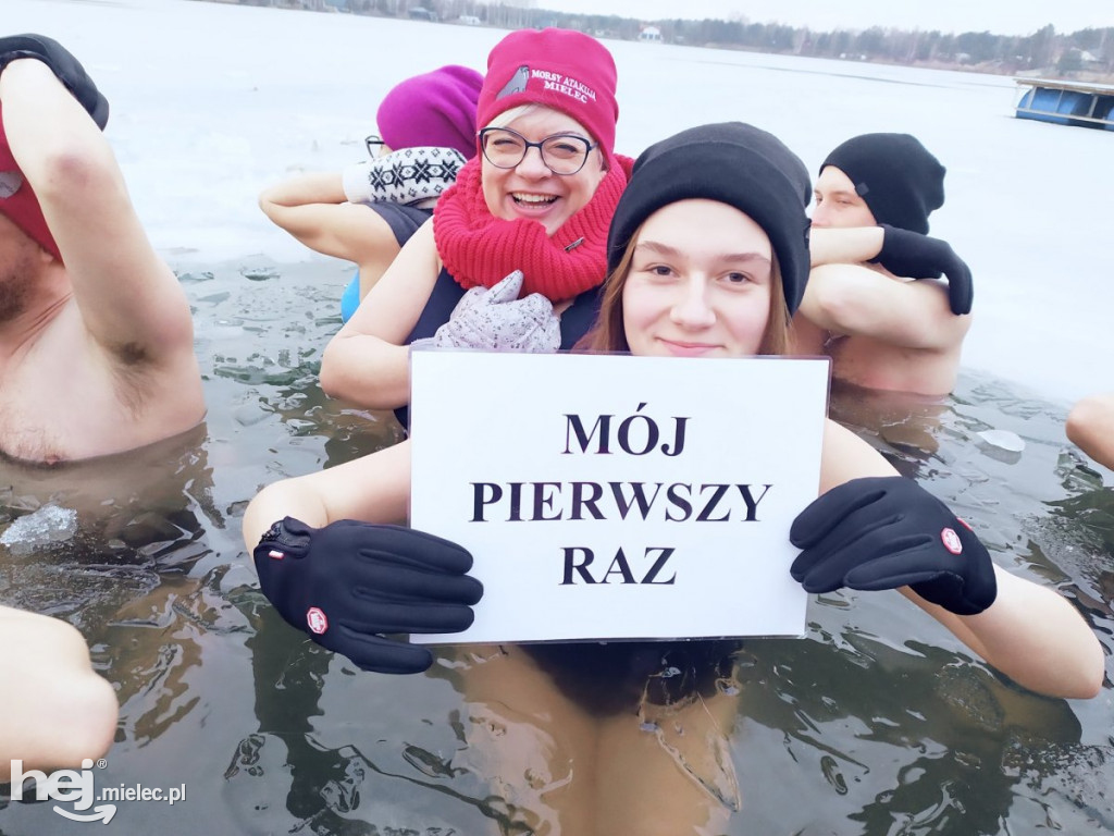 Mielczanie morsowali na WOŚP