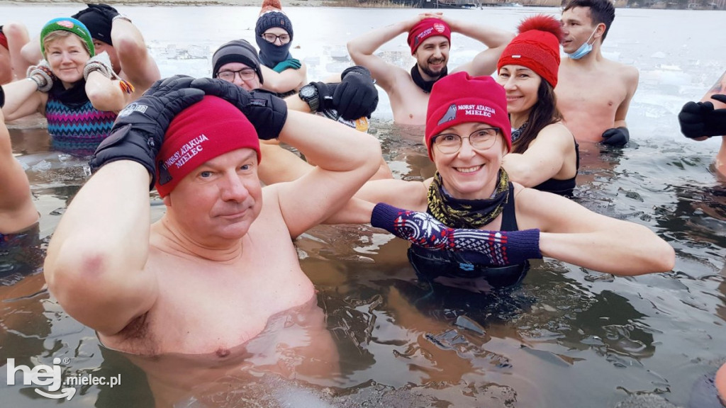 Mielczanie morsowali na WOŚP