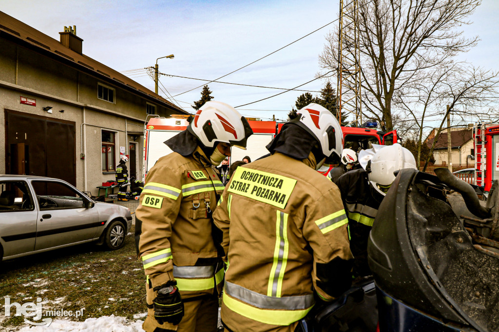 Ważne działanie strażaków z dwóch gmin