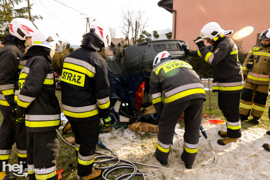 Ważne działanie strażaków z dwóch gmin