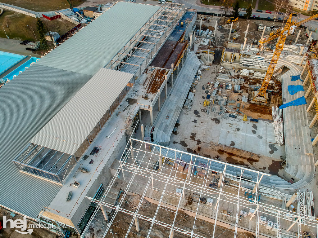 Sprawdziliśmy postępy na budowie hali sportowej