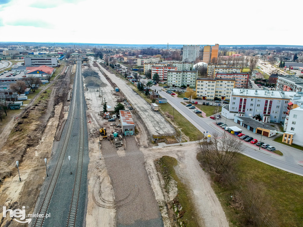 Odbudowa stacji kolejowej w Mielcu