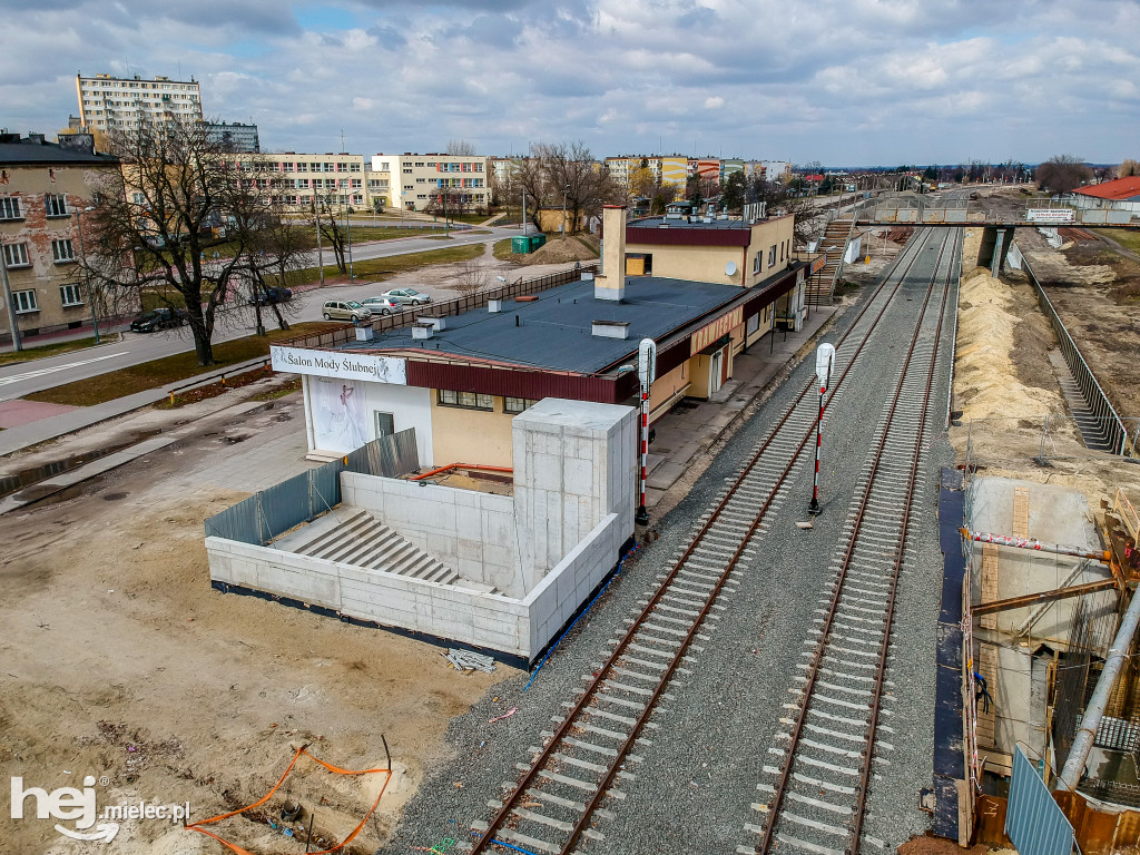 Odbudowa stacji kolejowej w Mielcu