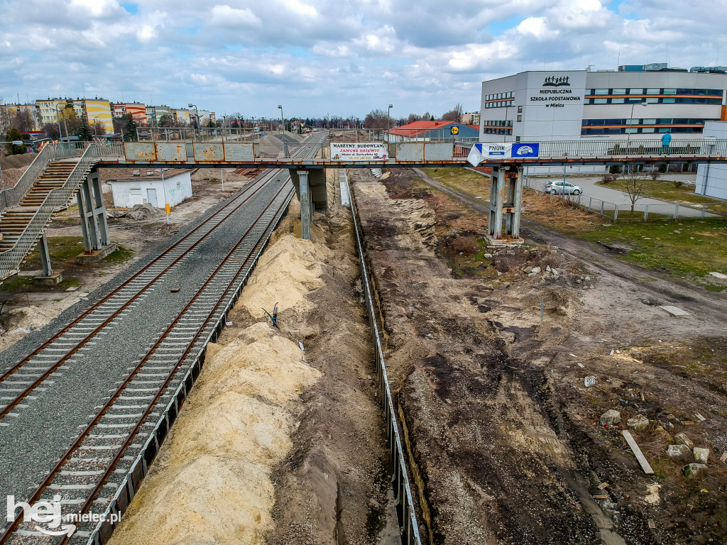Odbudowa stacji kolejowej w Mielcu