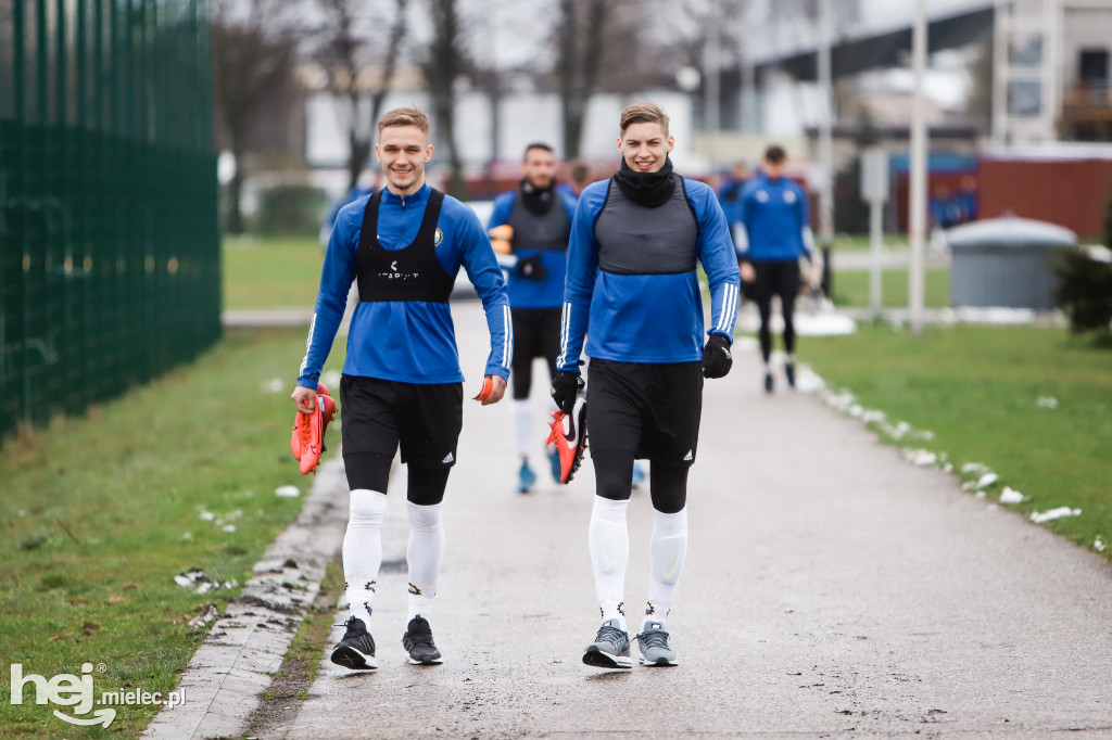 PGE FKS Stal Mielec trenuje przed meczem z Zagłębiem Lubin